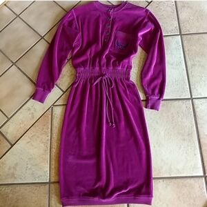 Liz Claiborne Velour Dress